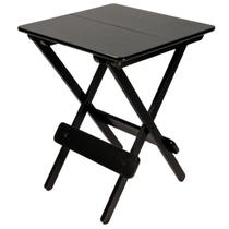 Mesa Dobrável Madeira Maciça 60x60cm Tampo Liso Mesa Dobrável Madeira Maciça 60x60cm Tampo Liso