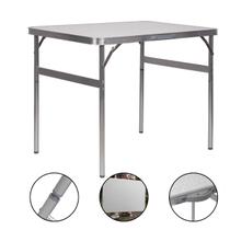 Mesa Dobrável Maleta 90x60 Portátil Alumínio Camping Jardim Praia Área Externa Interna Pesca Vira Mesa Dobrável Maleta 90x60 Portátil Alumínio Camping Jardim Praia Área Externa Interna Pesca Vira