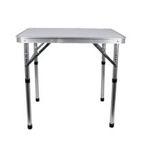 Mesa Dobrável Maleta em Alumínio 60x45cm transporte Piquenique Camping Portátil Mesa Dobrável Maleta em Alumínio 60x45cm transporte Piquenique Camping Portátil
