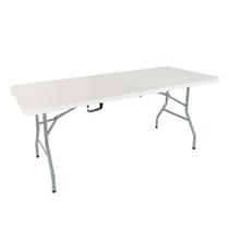 Mesa Dobravel Maleta Multilso 180cm Branca Mesa Dobravel Maleta Multilso 180cm Branca