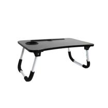 Mesa Dobrável Notebook C/ Suporte De Copo Tablet Home Office