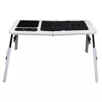 Mesa Dobrável Notebook Table 2 Coolers Mousepad Cabo Usb