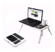 Mesa Dobrável Notebook Tablet 2 Cooler Mousepad Cabo Usb