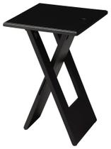 Mesa dobrável Offex Transitional Solid Mango Wood Black