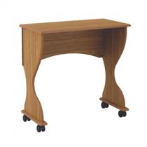 Mesa Dobrável para Computador Rodizios 75x73cm 100% MDF Freijó Dalla Costa Mesa Dobrável para Computador Rodizios 75x73cm 100% MDF Freijó Dalla Costa