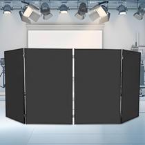 Mesa Dobrável para DJ DUTTIETY 4 Painéis 71x119cm Preta Mesa Dobrável para DJ DUTTIETY 4 Painéis 71x119cm Preta