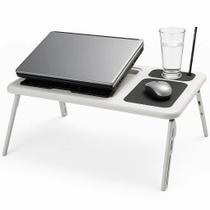 Mesa Dobravel para Notebook com Cooler Portatil Ergonomica