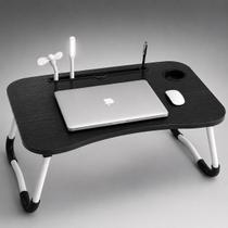 Mesa Dobrável para Notebook com USB Ventilador Luz Home Office Portátil Mesa Dobrável para Notebook com USB Ventilador Luz Home Office Portátil