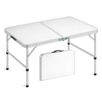 Mesa Dobrável Portátil 90cm Resistente Robusta Praia Camping Pesca Preto Domus Vita Mesa Dobrável Portátil 90cm Resistente Robusta Praia Camping Pesca Preto Domus Vita