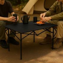 Mesa Dobrável Portátil Camping Praia Pescaria Pequenique Comer Servir Almoço Janta Acampamento Móvel