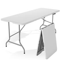 Mesa Dobrável Portátil Impermeável Sweetcrispy 183 cm Mesa Dobrável Portátil Impermeável Sweetcrispy 183 cm