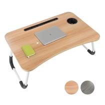 Mesa Dobrável Portátil Suporte Notebook Cama Multiuso Café