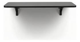 Mesa Dobrável Preta 100x50 Para Sala De Jantar Elegante Preto Mesa Dobrável Preta 100x50 Para Sala De Jantar Elegante Preto
