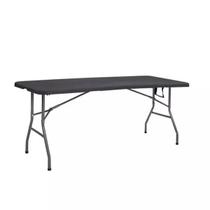 Mesa Dobrável Reforçada Yeladim PRETA Suporta 150kg Ler anuncio Mesa Dobrável Reforçada Yeladim PRETA Suporta 150kg Ler anuncio
