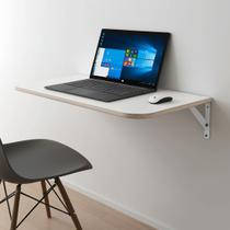 Mesa Dobrável Retrátil de Parede 66x35 para Ambientes Pequenos Cozinha Sala Quarto