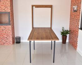 Mesa Dobrável Retrátil De Parede 9 Lugares (2,15 Metro) Mesa Dobrável Retrátil De Parede 9 Lugares (2,15 Metro)