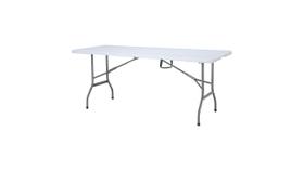 Mesa Dobrável Robust Resistente 1,20m Ntk Fácil De Armazenar