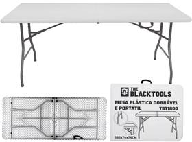 Mesa Dobravel Vira Maleta Com Alça Portatil 1,80m Camping