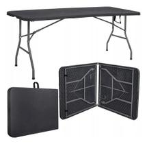 Mesa Dobrável Vira Maleta Escritorio Jantar Trabalho Jardim Evento Dobrável Com Alca 1,80 Metross 6 Lugares Boden Mesa Dobrável Vira Maleta Escritorio Jantar Trabalho Jardim Evento Dobrável Com Alca 1,80 Metross 6 Lugares Boden