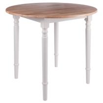 Mesa Drop Leaf Ergode Wood Sorella Round Farmhouse Style