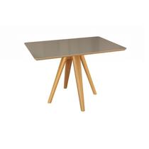 Mesa Duna para Sala de Jantar Premium Marrom/Freijó/Bronze Mesa Duna para Sala de Jantar Premium Marrom/Freijó/Bronze