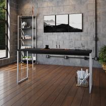 Mesa Dynamica 150X50X75cm Estrutura Branca