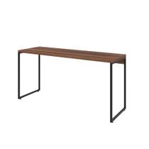 Mesa Dynamica 150x60x75cm Nogal - Est.preta Nogal - Est.preta