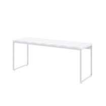 Mesa Dynamica Diretor 180X60X75cm Estrutura Branca