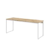 Mesa Dynamica Diretor 180X60X75cm Estrutura Branca
