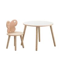 Mesa e cadeira modelo borboleta - Store kids