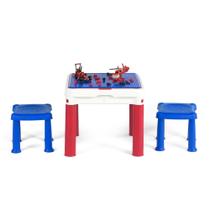 Mesa e Cadeiras Table ConstruKids Keter T101024 - Centro atacadista