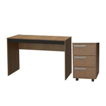 Mesa e Gaveteiro 3 Gavetas Para Escritorio Gamer B29 Mell Preto NOVAM Mesa e Gaveteiro 3 Gavetas Para Escritorio Gamer B29 Mell Preto NOVAM