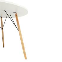 Mesa Eames Eiffel Redonda 100 Cm - Branco