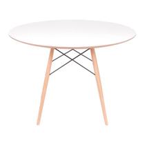 Mesa Eames Eiffel Redonda 100cm - Branca