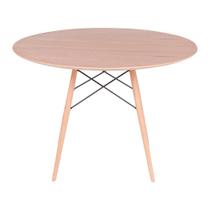 Mesa Eames Eiffel Redonda 100cm - Freijó