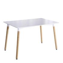 Mesa Eames Eiffel Retangular 120 x 80 cm - Grifit