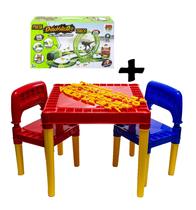 Mesa Educadora Para Comer Brincar E Aprender Mais Pista Dino - Tritec e DM Toys