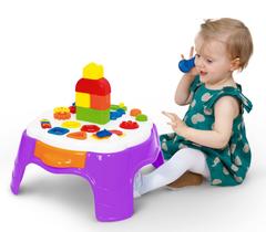 Mesa Educativa Rosa Atividades - Cotiplás