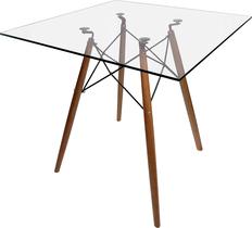 Mesa Eiffel 70cm eiffel charles eames Vidro Temperado Bar