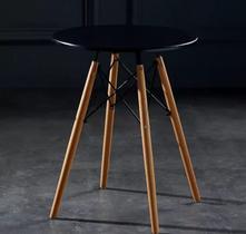 Mesa Eiffel Preta 90cm