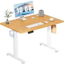Mesa Elétrica Ajustável em Altura DUMOS 102 cm Carvalho Mesa Elétrica Ajustável em Altura DUMOS 102 cm Carvalho