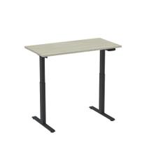Mesa Elétrica com Regulagem de Altura 120cm(L) Preto/Castanheira Natural Mesa Elétrica com Regulagem de Altura 120cm(L) Preto/Castanheira Natural