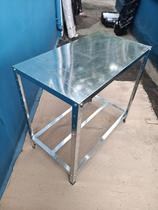 Mesa em Aço Galvanizado Gradeada Mesa em Aço Galvanizado Gradeada