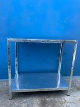 Mesa Em Aço Galvanizado Organizadora 90x50x85 Linha Leve Mesa Em Aço Galvanizado Organizadora 90x50x85 Linha Leve