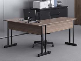 Mesa Em L Com 2 Gavetas Com Chave Empresa