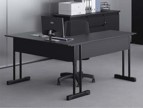 Mesa Em L Com 2 Gavetas Com Chave Empresa