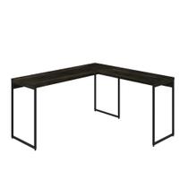 Mesa Em L Dynamica Diretor 150x140x75cm Carvalho Dark - Carvalho Dark - Mesa Em L Dynamica Diretor 150x140x75cm Carvalho Dark - Carvalho Dark -