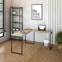 Mesa em L Dynamica Office 135X140X75cm