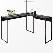 Mesa Em L Industrial Para Escritório E Home Office