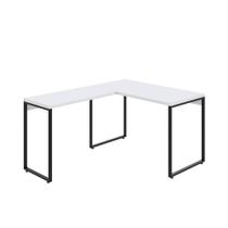 Mesa em L Kuadra Office 120X150X75cm